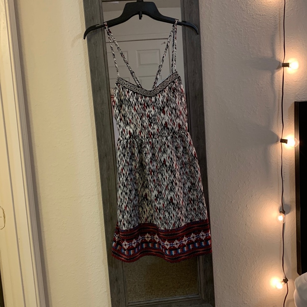 Trixxi | size L | cross back spaghetti strap dress